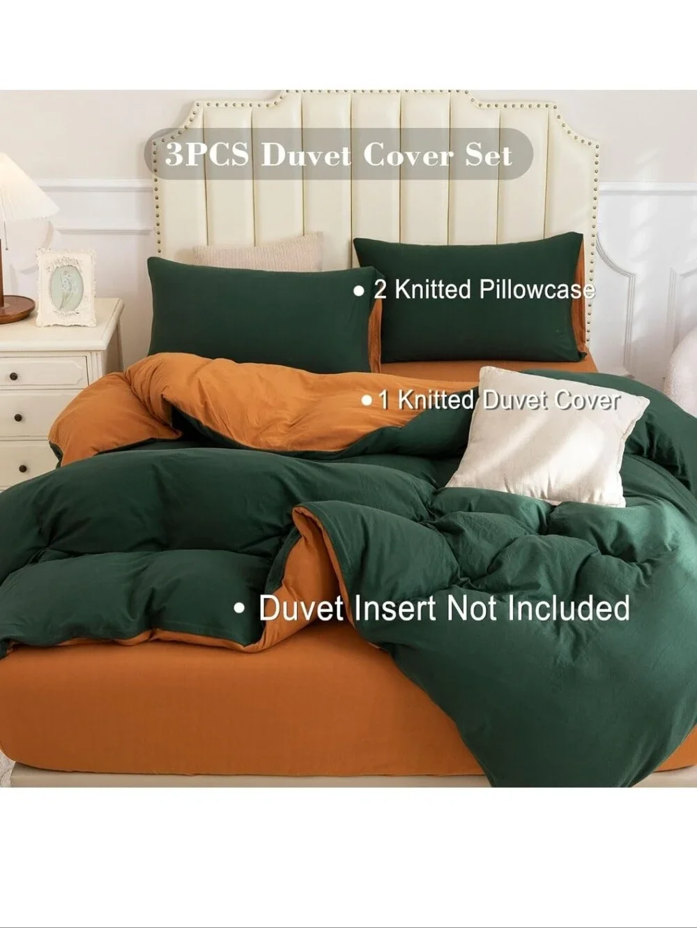 PURE ERA Jersey Knit Duvet Cover Set 100% T-Shirt Cotton Super Soft Comfy Queen